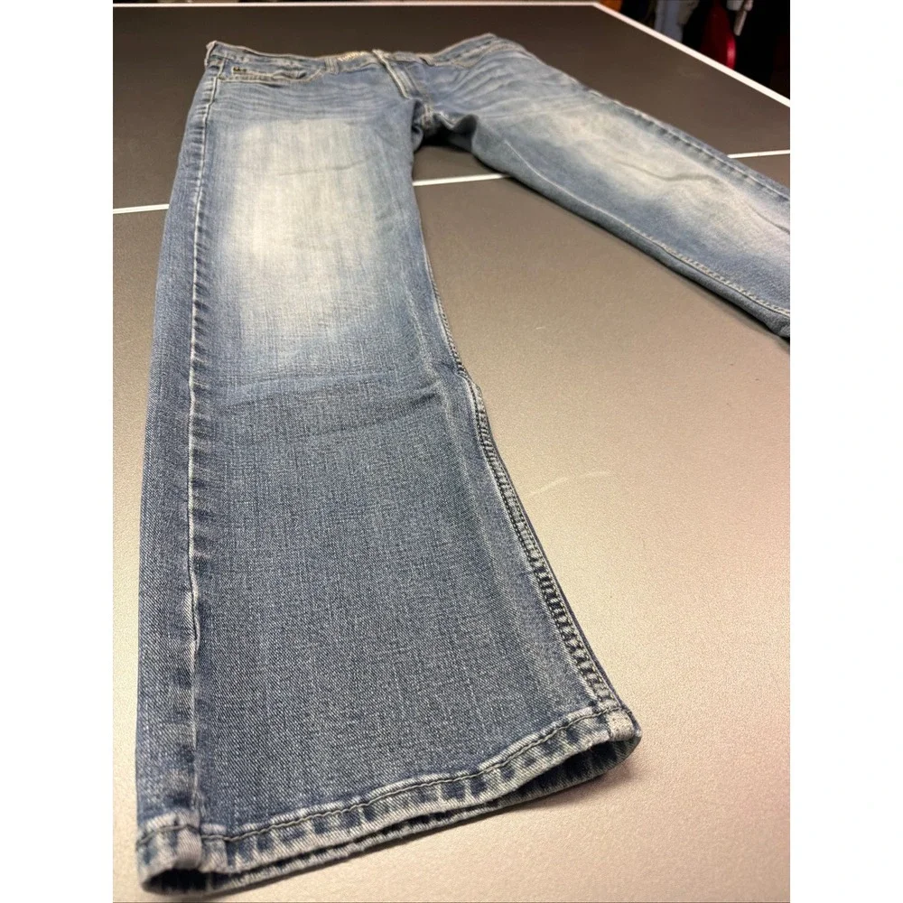 Levi Strauss Signature S61 Relaxed Men's Jeans Blue MediumWash StraightLeg 34x29